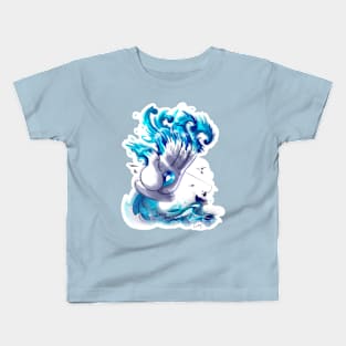 Blue cartoon hands modern and unique 6 Kids T-Shirt